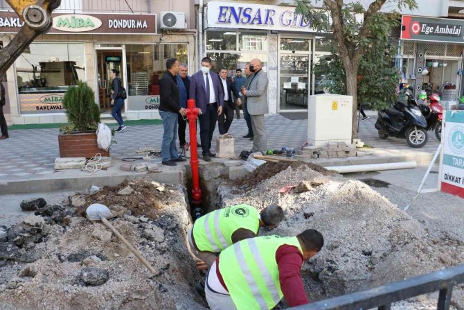 Manisa Büyükşehir Belediyesi Akhisar’da Yatırımlarına Devam Ediyor