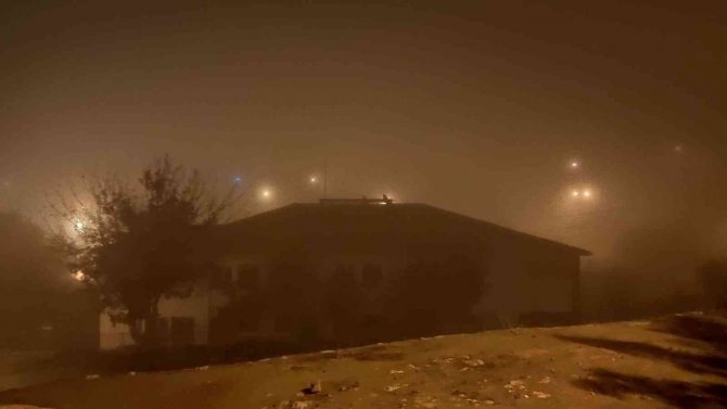 Mardin’de Yoğun Sis Hayatı Olumsuz Etkiledi