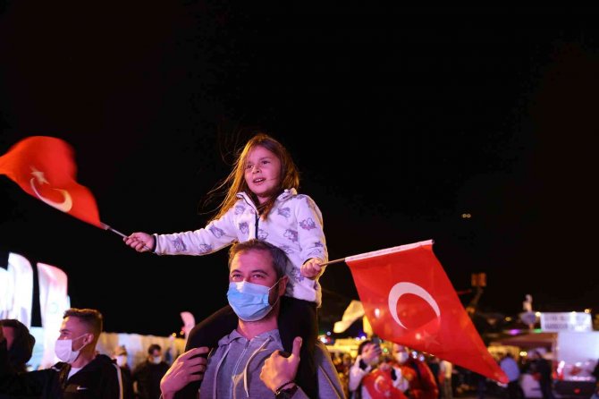 Kaş’ta Cumhuriyet Coşkusu