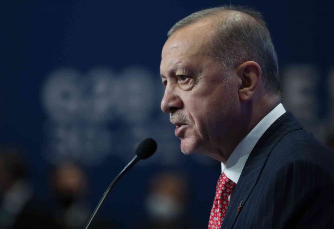 Cumhurbaşkanı Erdoğan: "Abd’nin Suriye’deki Terör Örgütlerine Yönelik Desteğine Yönelik Üzüntümüzü Dile Getirdik"
