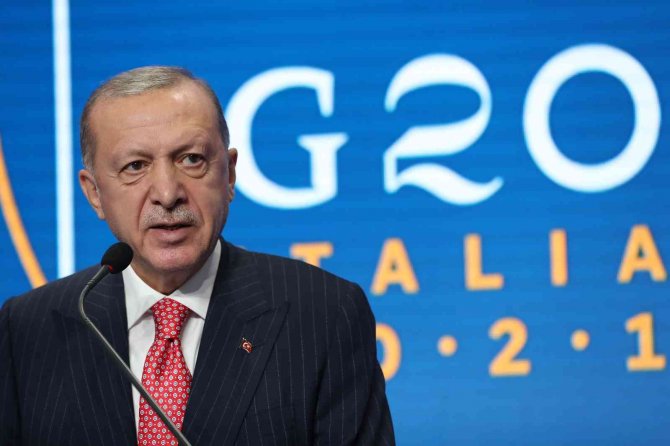 Cumhurbaşkanı Erdoğan: "Abd’nin Suriye’deki Terör Örgütlerine Yönelik Desteğine Yönelik Üzüntümüzü Dile Getirdik"