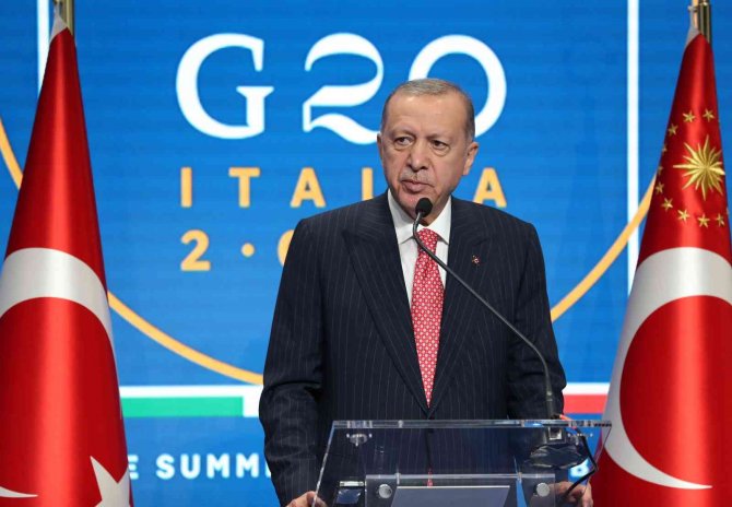 Cumhurbaşkanı Erdoğan: "Abd’nin Suriye’deki Terör Örgütlerine Yönelik Desteğine Yönelik Üzüntümüzü Dile Getirdik"