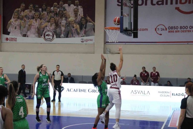 Kadınlar Basketbol Süper Ligi: Elazığ İ̇l Özel İ̇dare: 83 - Uy İ̇zmit Belediyespor: 90