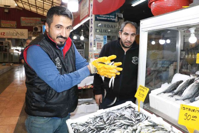Kahramanmaraş’ta Tezgahlarda Balık Bolluğu