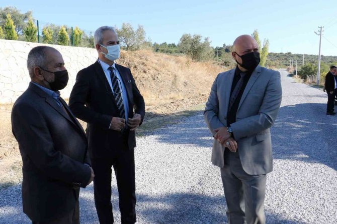 Soma’nın Yolları Büyükşehir Tarafından Yenileniyor