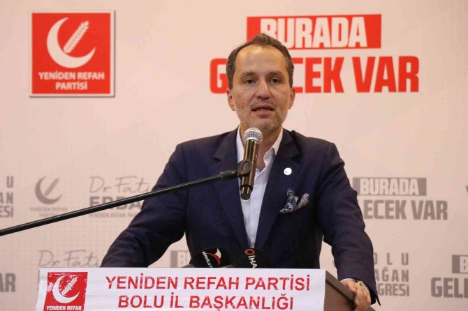 Yeniden Refah Partisi Genel Başkanı Fatih Erbakan: “Doğruya Doğru, Yanlışa Yanlış Diyeceğiz”