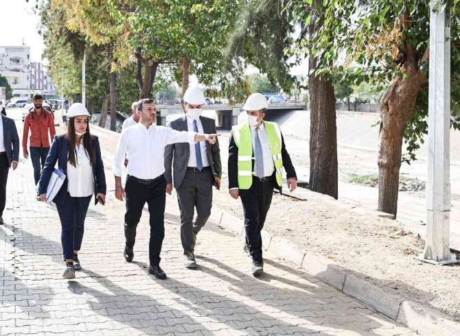Sarıçam Deresi Aydınlatılıyor