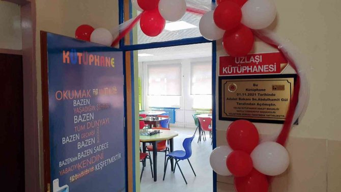 Adalet Bakanı Gül, Uzlaşı Kütüphanesi’nin Açılışını Yaptı