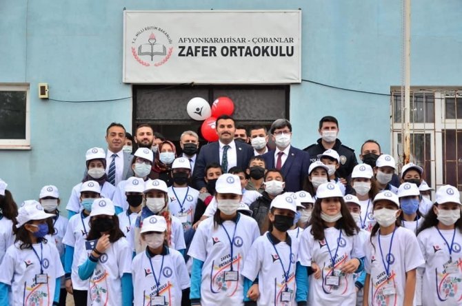 Çobanlar’da Bilim Fuarı Düzenlendi