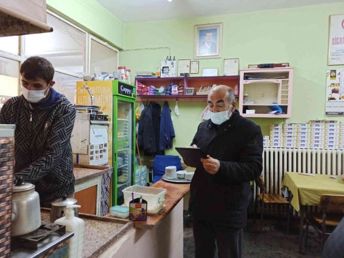 Şuhut’ta Kapalı Alanlarda Sigara Denetimi