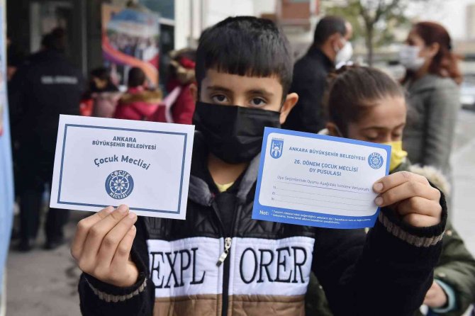 Başkentli Çocukların Seçim Heyecanı