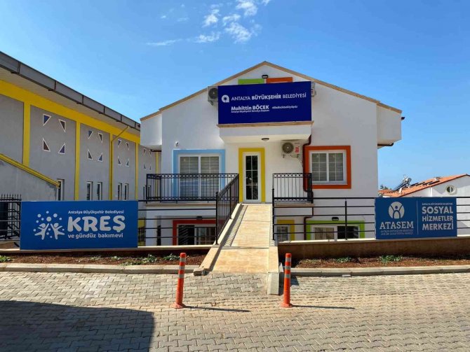 Büyükşehir Kaş Kreşi Açıldı