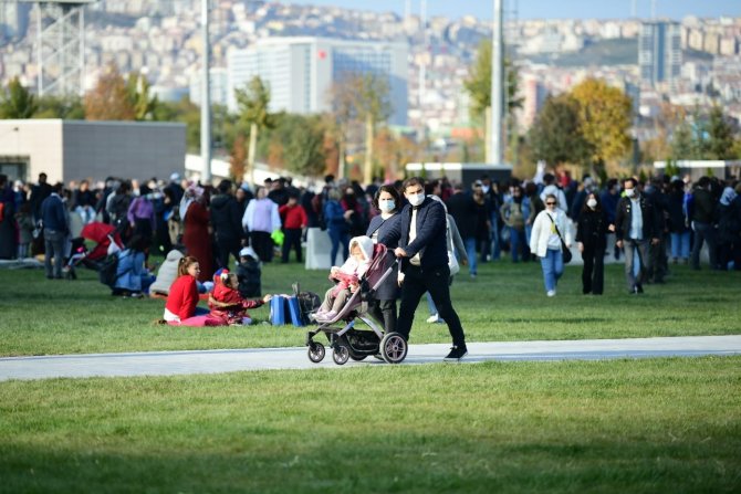 Başkent Millet Bahçesi’ne 4 Günde 400 Bin Ziyaretçi