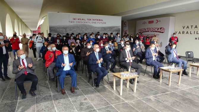 Şehitler Diyarında ‘Kızılay Sokağı’ Açıldı
