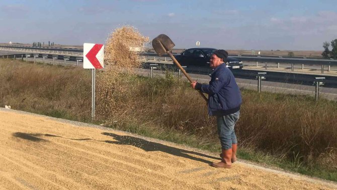 Duble Yol, Köylülerin Çeltik Kurutma Sahası Oldu