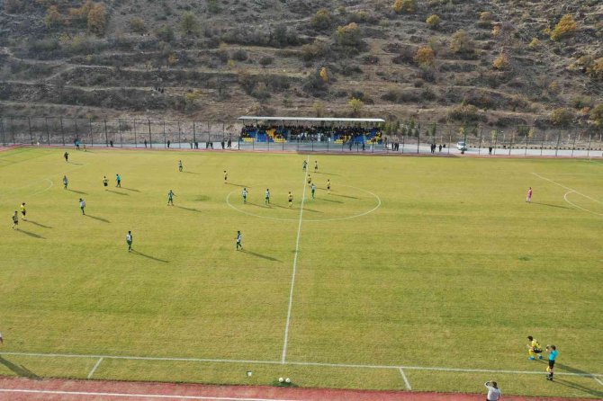 Hacılar Fevzi Mercan Stadyumu’nda Sezonun İlk Maçı Oynandı