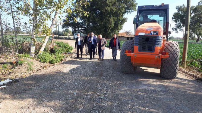 Bafra’ya Sıkıştırılmış Beton Yol