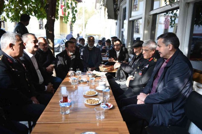 Jandarma Genel Komutanı Org. Çetin, Çorum’da