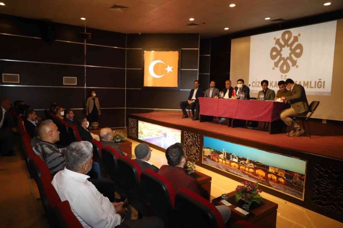 Kaymakam Tunç, Cizre Osb’de Faaliyet Gösteren İş İnsanları İle Bir Araya Geldi