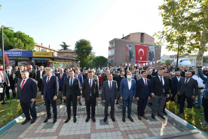 Başbuğ Alparslan Türkeş Parkı Törenle Açıldı