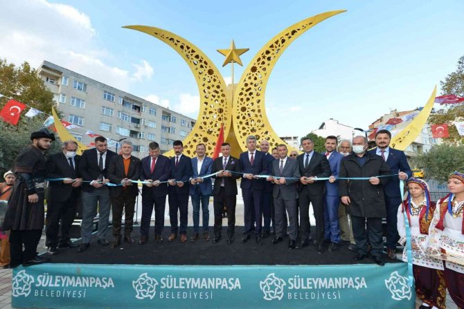 Başbuğ Alparslan Türkeş Parkı Törenle Açıldı