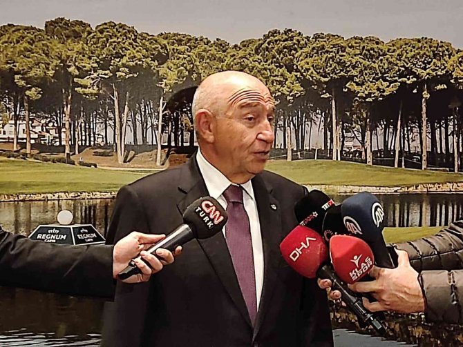 Tff Başkanı Özdemir, Türkiye Golf Federasyonu Başkanı Seçilen Demirören’i Tebrik Etti