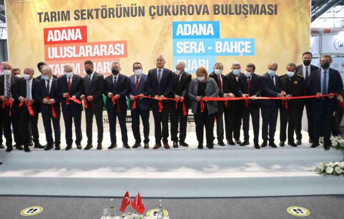 Adana Uluslararası Tarım, Sera Ve Bahçe Fuarı Kapılarını Açtı