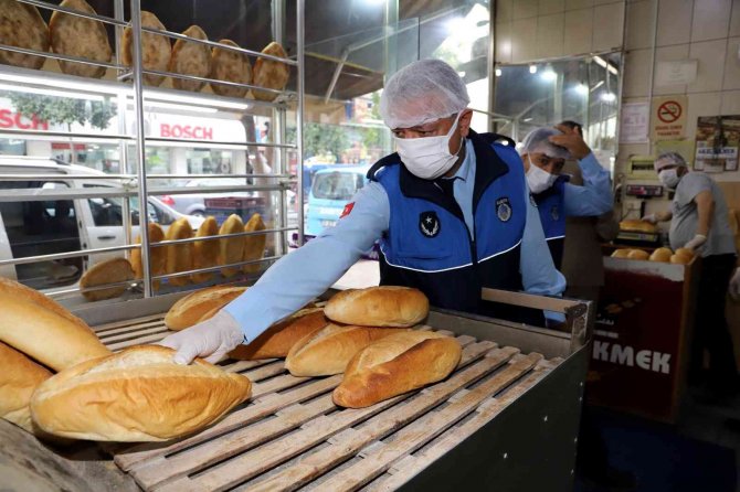 Akdeniz Zabıtası Fırın Ve Restoranları Denetledi