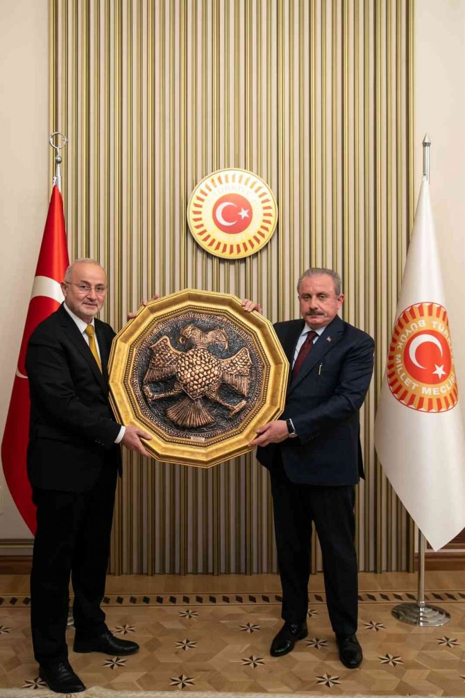 Rektör Ünal, Tbmm Başkanı Şentop’u Samsun’a Davet Etti
