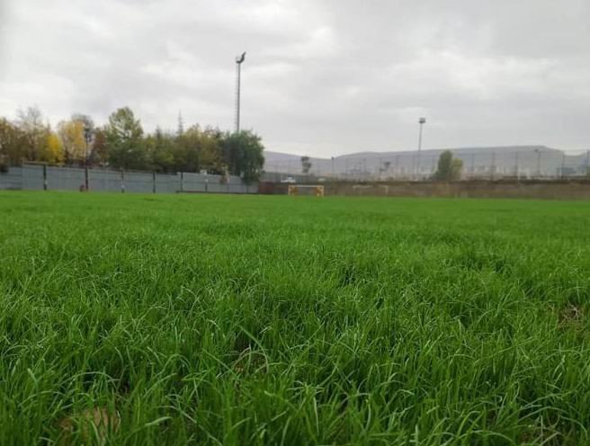 Gökmen Yıldıran Antrenman Sahası Çimlendirildi
