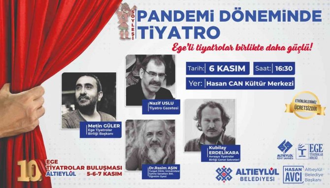 Ege Tiyatroları Altıeylül’de Buluşuyor