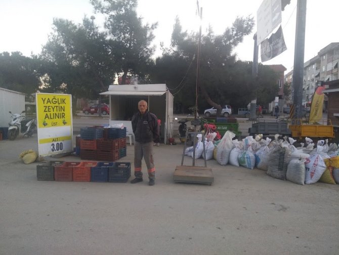 "Zeytin Borsası" Kamyon Garajı’nda Kuruldu