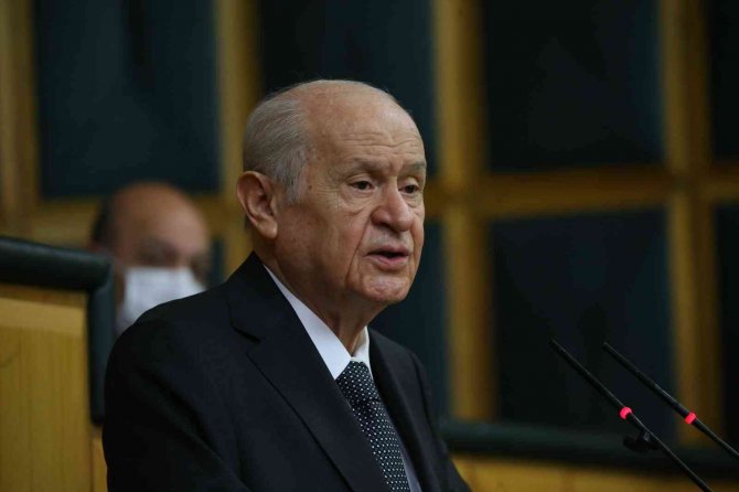 Mhp Lideri Bahçeli: “Chp İle Hdp, İ̇p’in Teşvikiyle Pkk’nın Siyasetteki Kolonları Haline Gelmişlerdir”