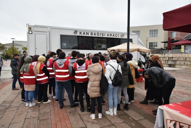 Omü’de Kızılay Haftası Kutlandı