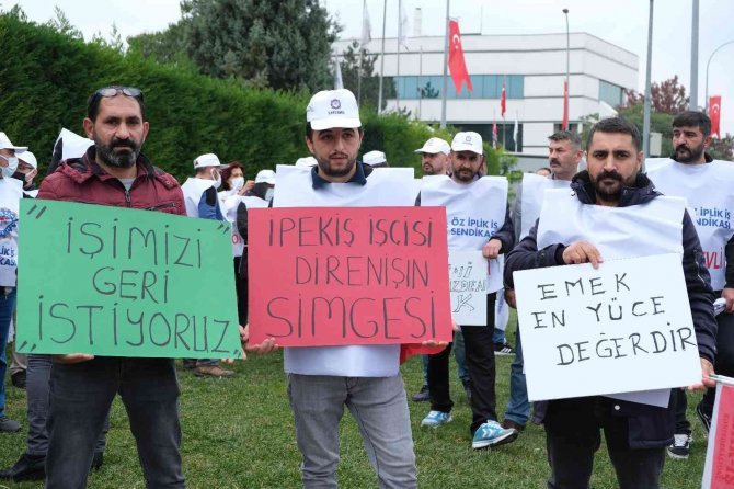 Öz İ̇plik İ̇ş, Sendika Değiştirdikleri İçin İşten Çıkartılan İşçiler İçin Nöbette