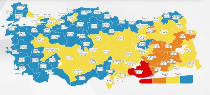 Turizm Kenti Antalya Vaka Sayısı En Düşük 7 İlden Birisi