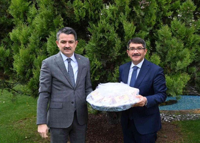 Başkan Çelik, Bakan Pakdemirli’yle Görüştü