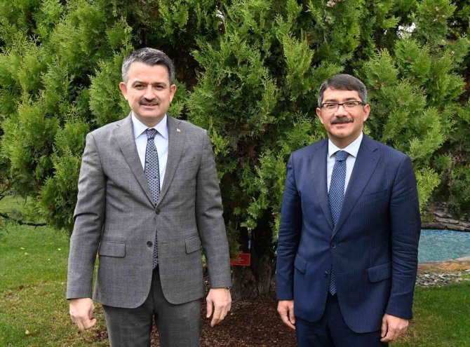 Başkan Çelik, Bakan Pakdemirli’yle Görüştü