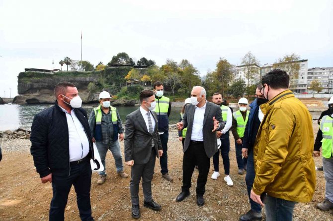 Proje Çalışmalarını Yerinde İnceledi