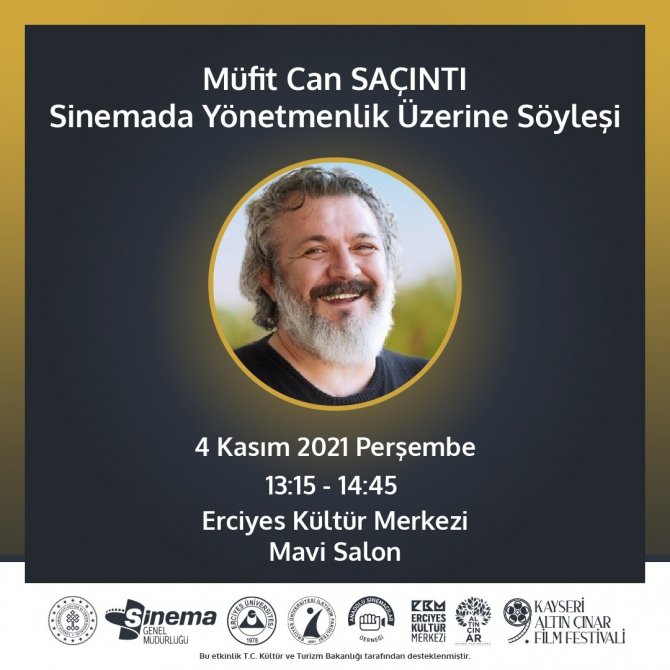 9. Kayseri Altın Çınar Film Festivali Başlıyor