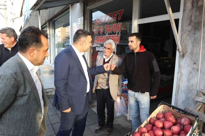 Genel Sekreter Çelikel, Özalp Ve Saray İlçelerinde Esnafın Problemlerini Dinledi
