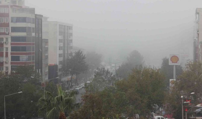 Adıyaman’ı Sis Kapladı