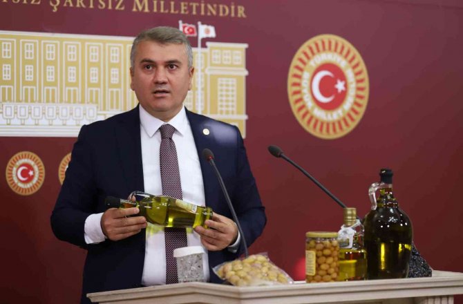 Canbey, Tbmm’de Balıkesir Zeytinyağını Anlattı