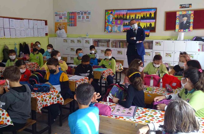 Kaymakam Özerdin Seyitonbaşı İ̇lkokulu Ziyareti