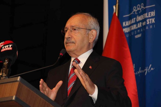 Chp Genel Başkanı Kılıçdaroğlu: “Ben Bu Topraklarda Hiçbir Zaman Yabancı Bir Asker Postalı İstemiyorum”
