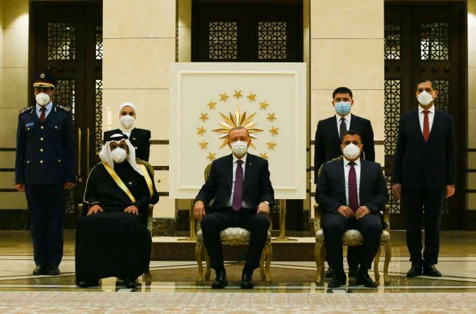 Cumhurbaşkanı Erdoğan, Katar Büyükelçisi Al Thani’yi Kabul Etti