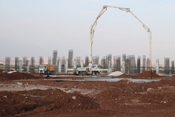 Eyyübiye’de 180 Dönümlük Millet Bahçesinde Çalışmalar Sürüyor
