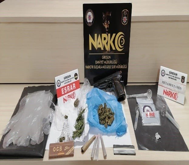 Giresun’da Uyuşturucu Operasyonu: 2 Kişi Tutuklandı
