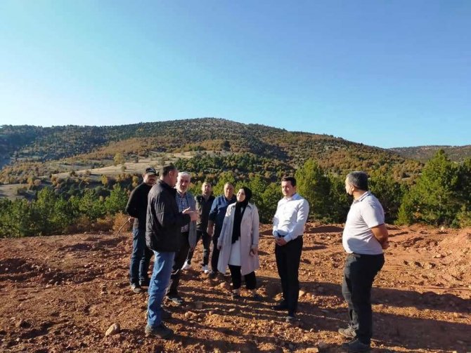 Karbasan Köyünde “Aromatik Bitki Bahçesi” Oluşturulacak
