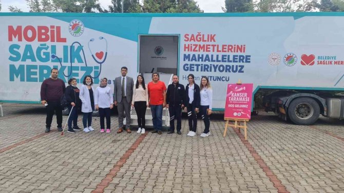 Mobil Kanser Tarama Tır’ı Alanya’da